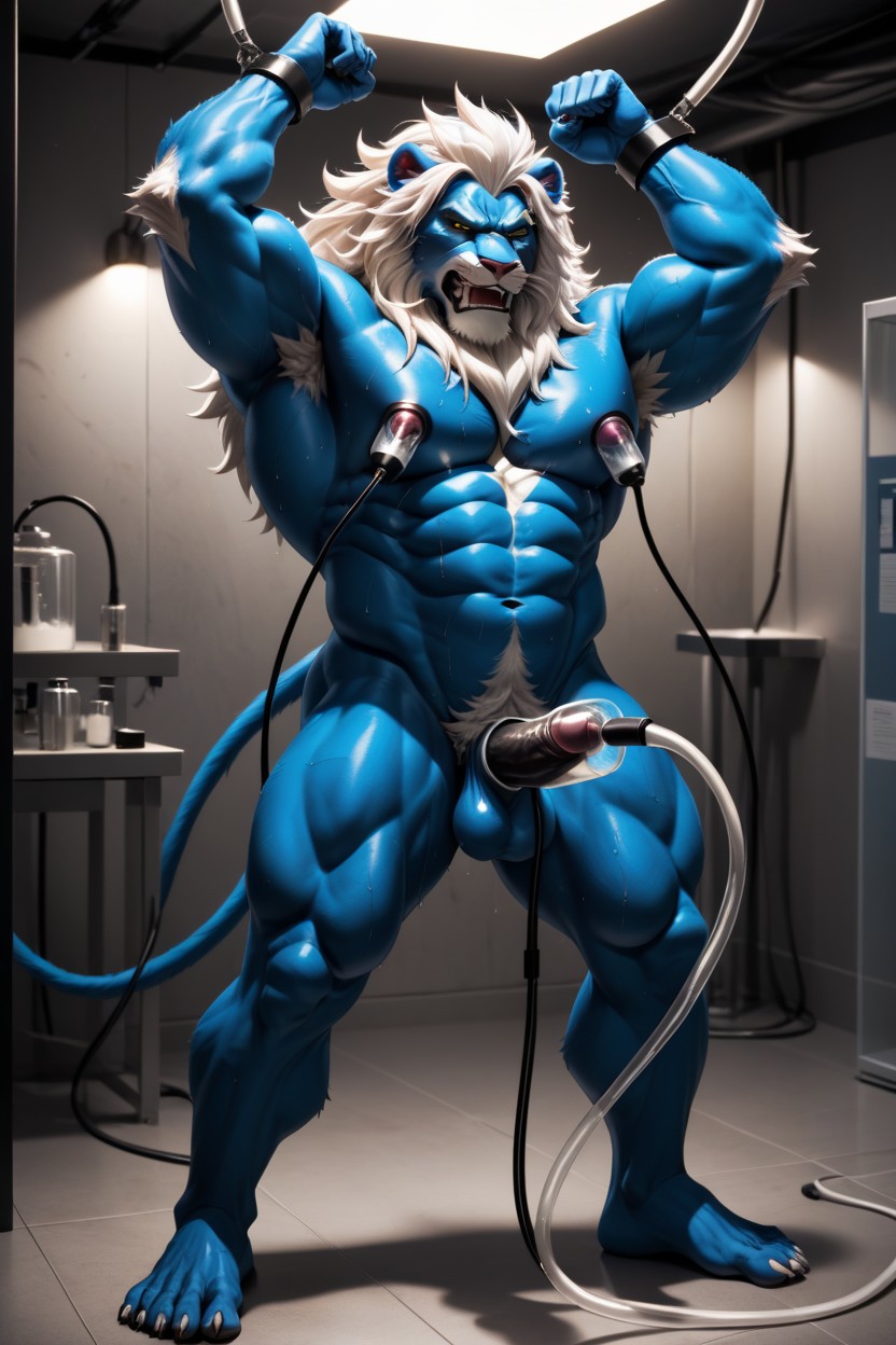 Full Body, Naked, Arms AI Gay Porn