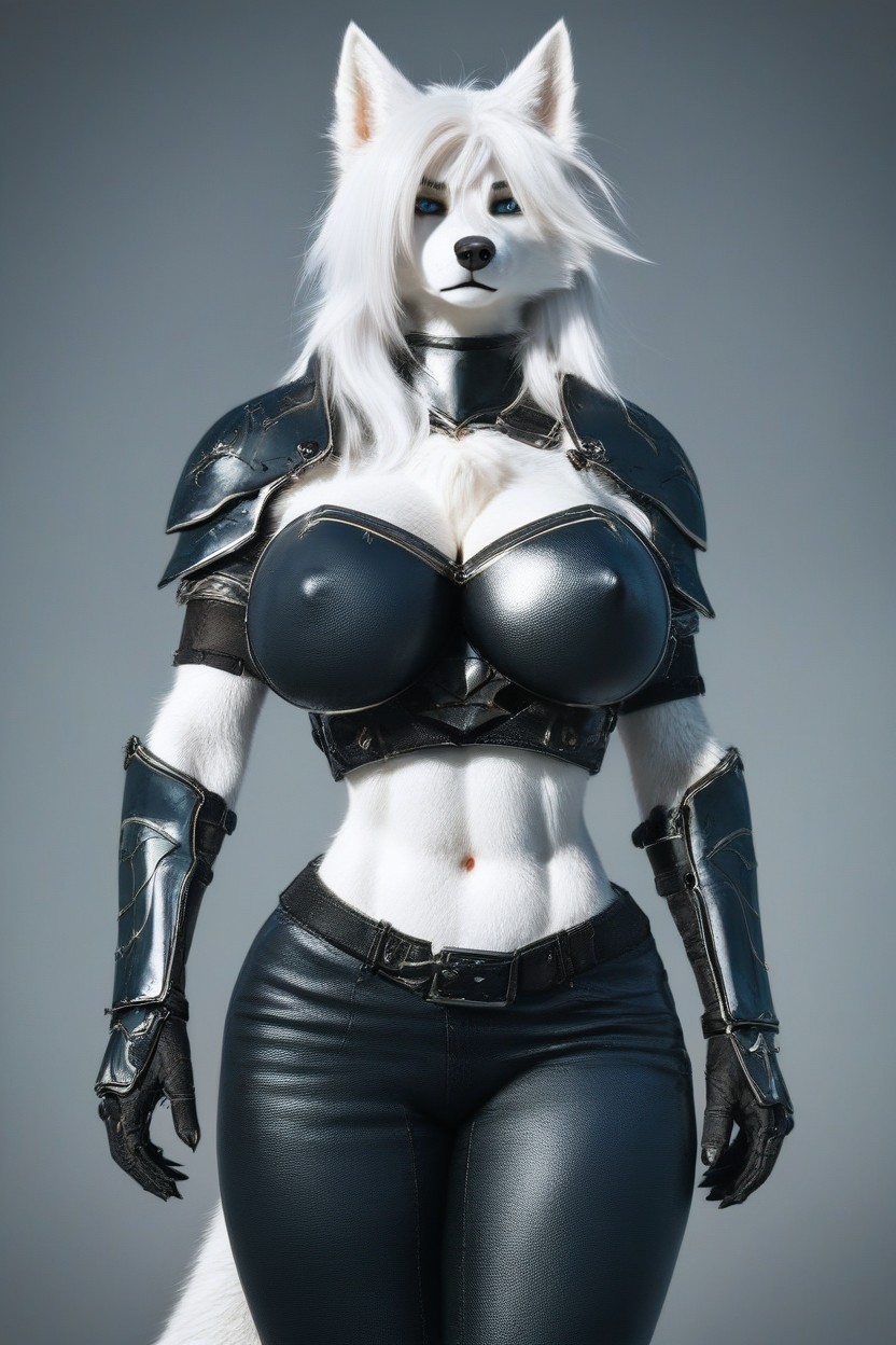 Clothed, Massive Breast, Strong Arms Furry AI Porn