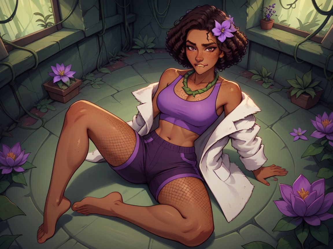 Soft Shadow, Ultra Detailed, Crystal Necklace AI Porn
