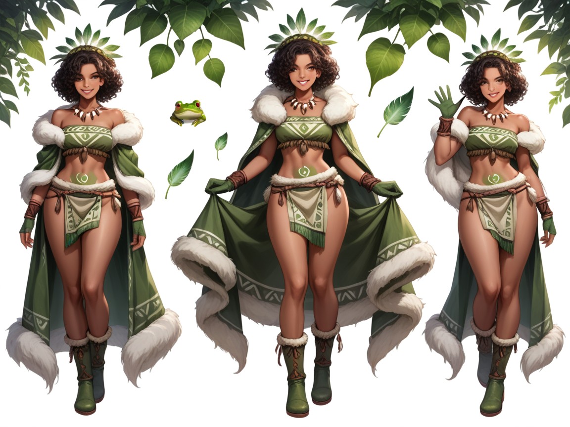 Frog Cloak, Classroom, Covered Asymmetrical Breasts Hentai AI Porn