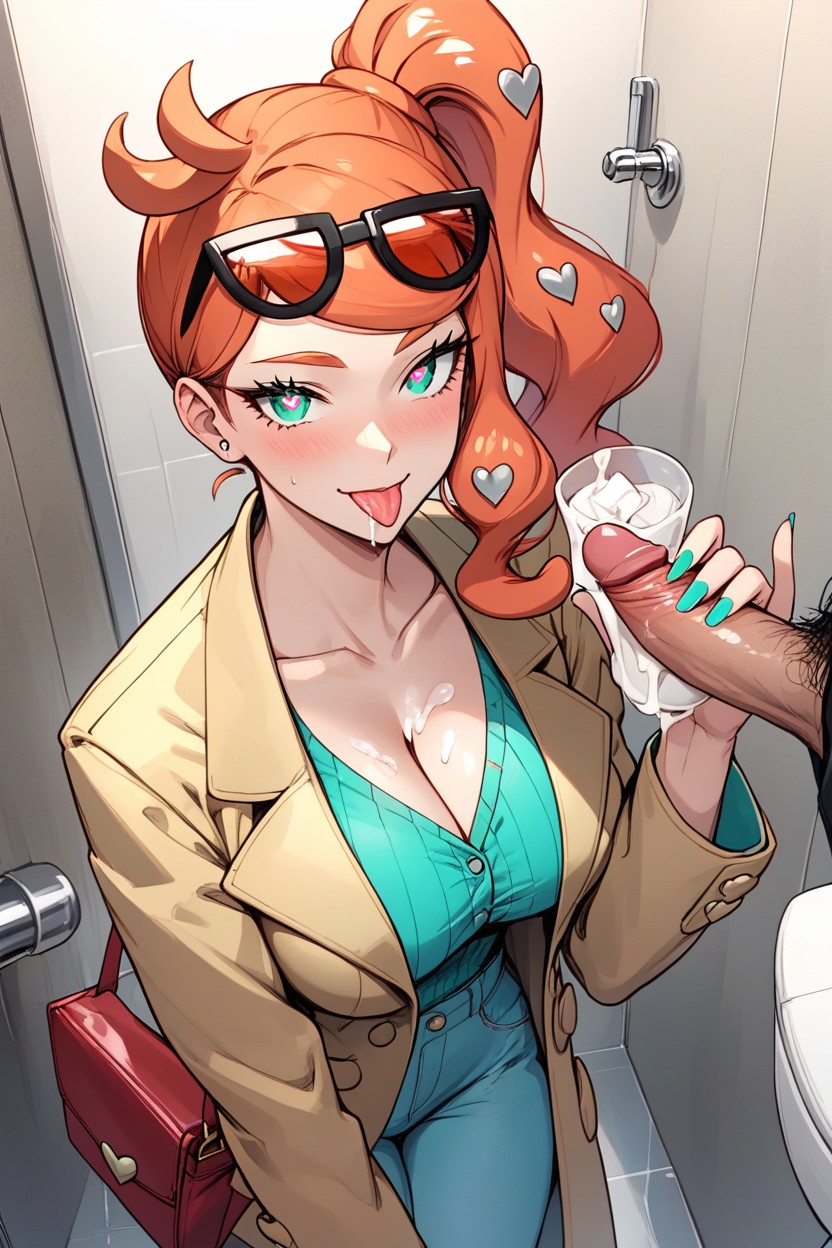 Bag, Handjob, Pants Hentai AI Porn
