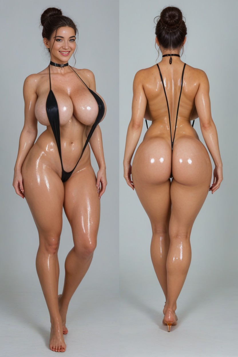 Huge Breasts, 18+, Waist AI Porn