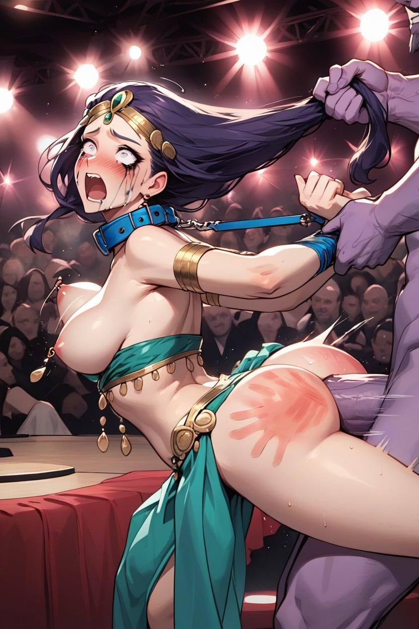 Laying, On A Strip Club Stage, Deep Anal Penetration Hentai AI Porn
