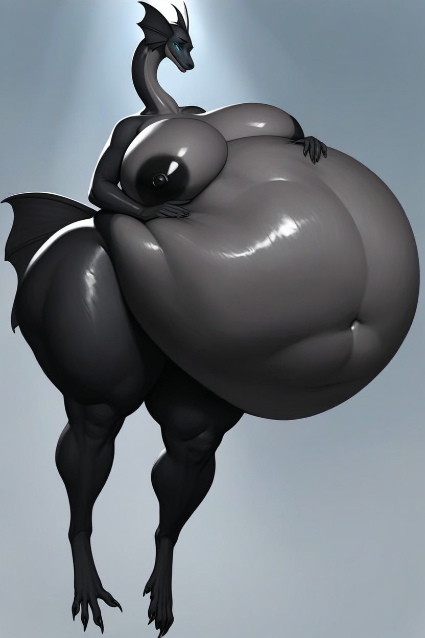 Gigantic Vore Belly, Round Belly, Ssbbw Furry IA