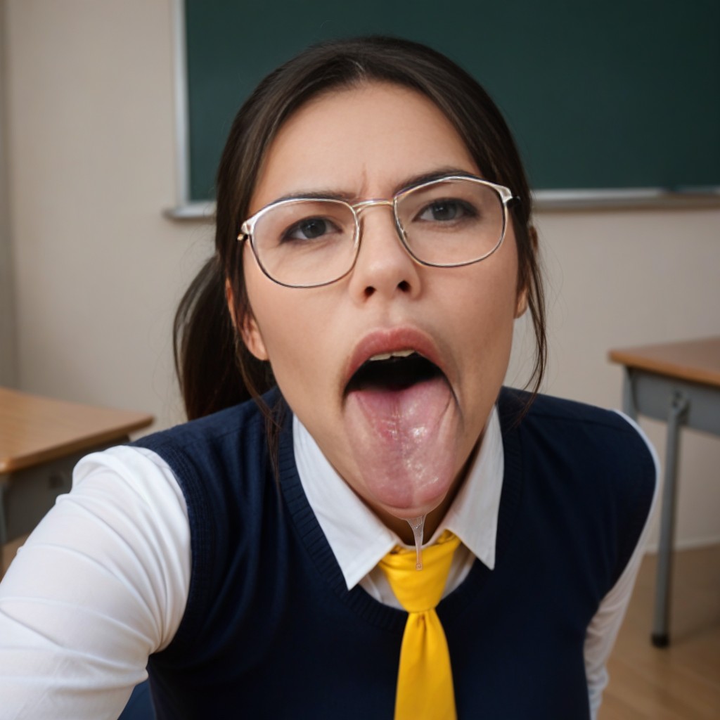 Deepthroat, Disgusted, Annoyed AI Porn