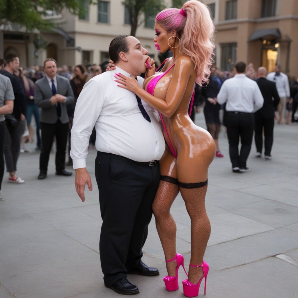 Supermodel Figure, Standing, Tight Ass AI Porn