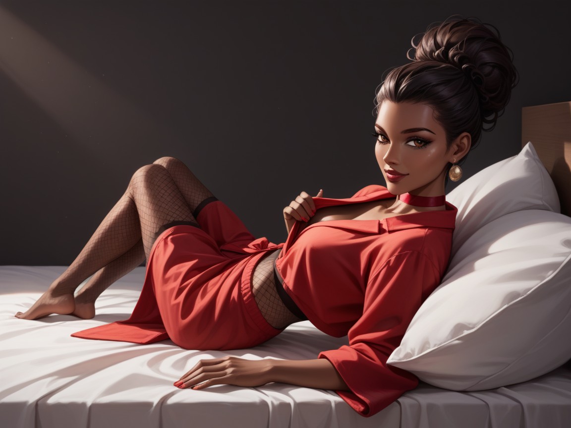 Squared Chest, Waist And Shoulders Square, Slicked Hentai AI Porn