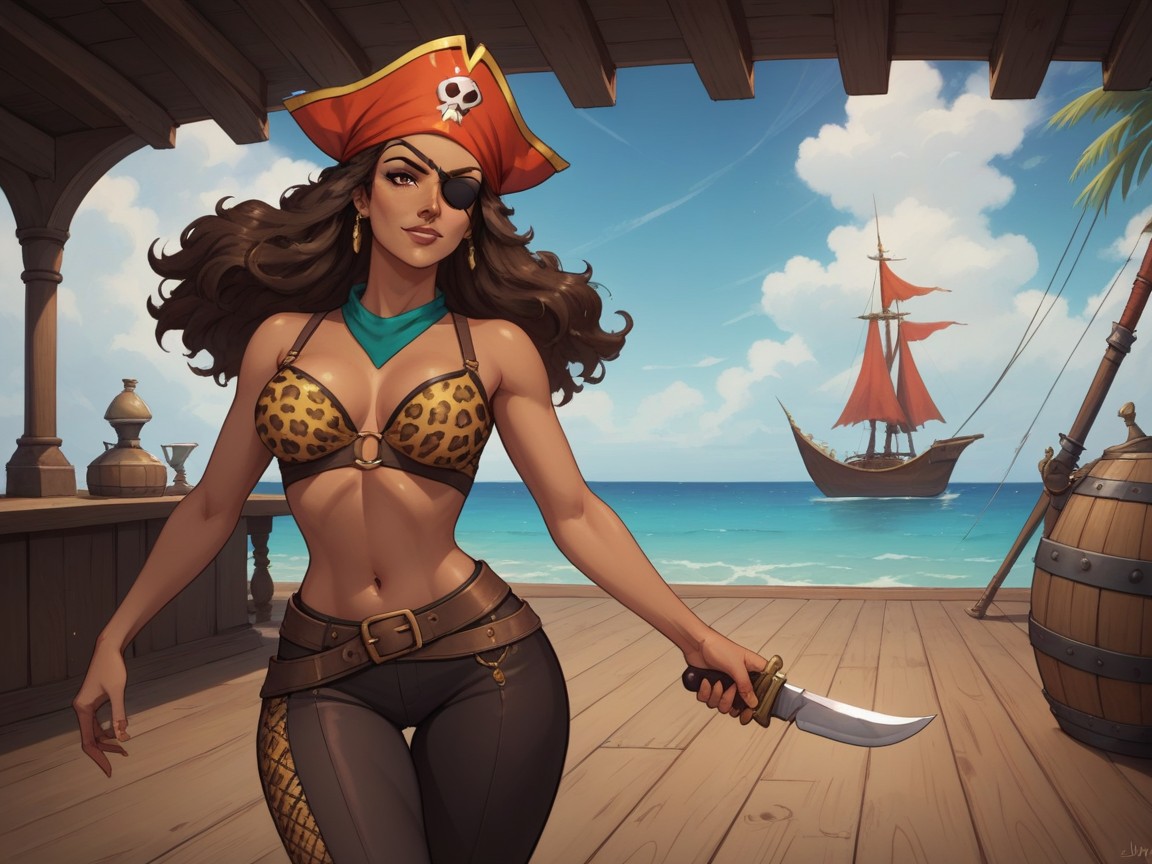 Pirates Dancing, Nsfw, 1 Person AI Porn