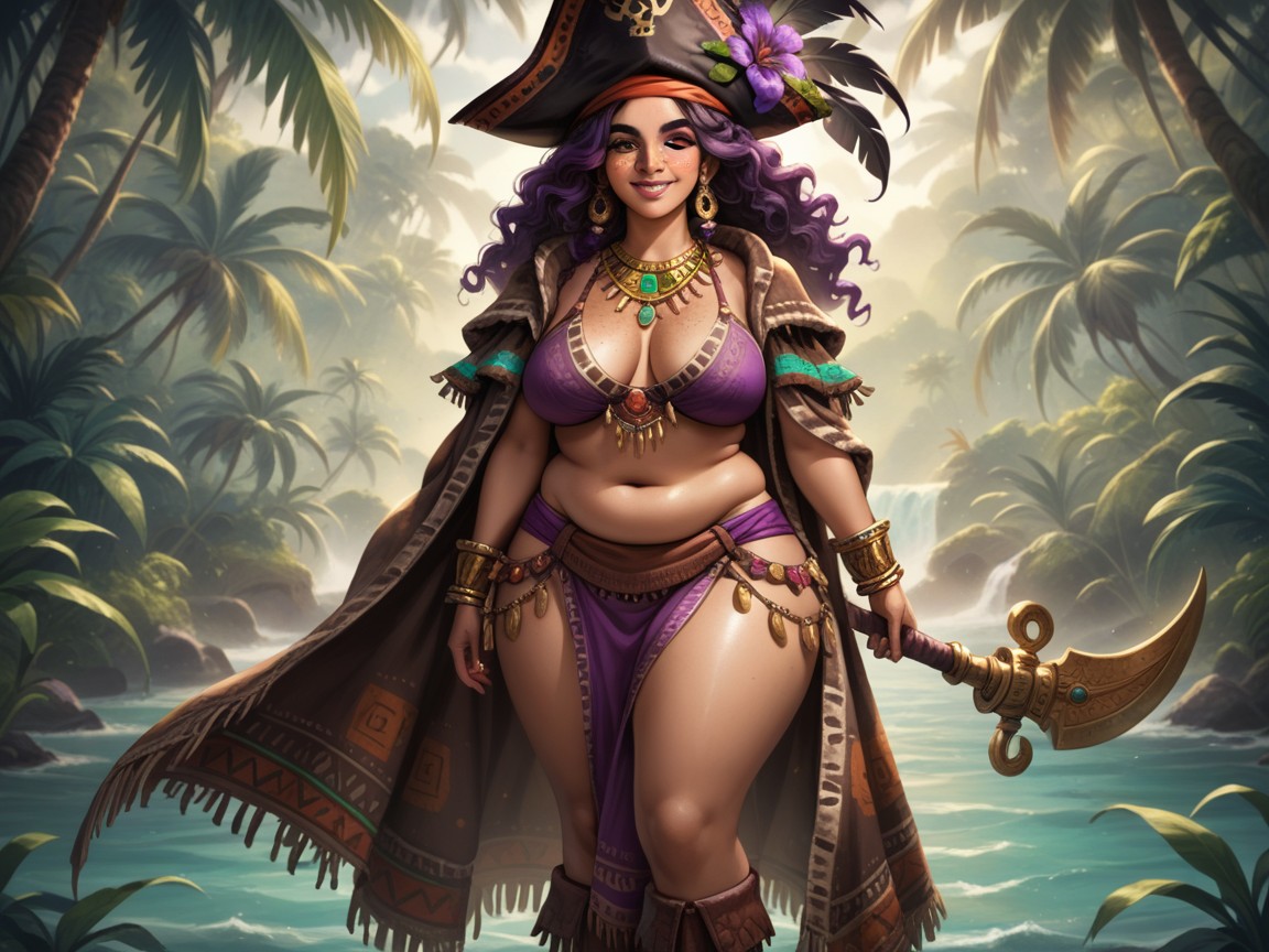 Nsfw, Round Waist, Wide Rounded Waist Hentai AI Porn