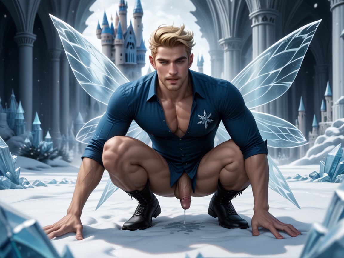 3d гей  инцест Getting Pounded Hard By Other Man, Gay, Snowflakes ИИ гей порно