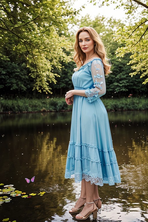 Small Breast, Dress, Transparent AI Porn