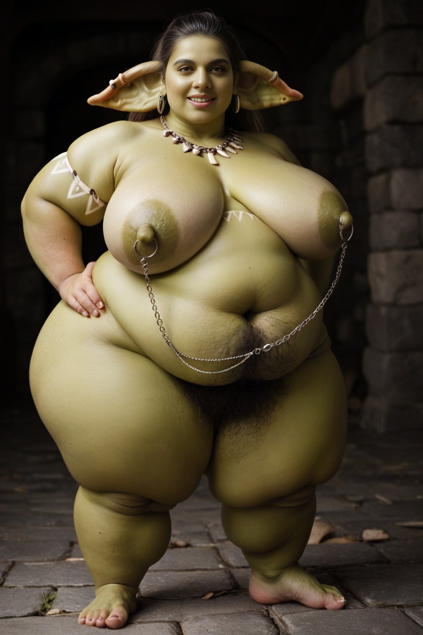 Goblin, Dungeon, Breast Expansion AI Porn
