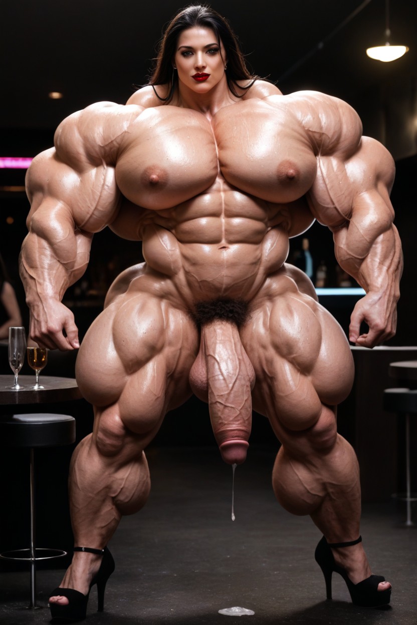 Growing, No Testicles, Hyper Huge Massive Muscles Porno shemale IA