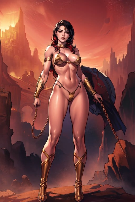 Amost Naked, 漫画, Dejah ThorisAIポルノ