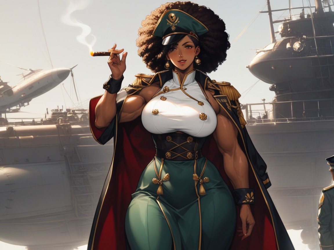 Military, Afterimage, Strong Breasts Hentai AI Porn