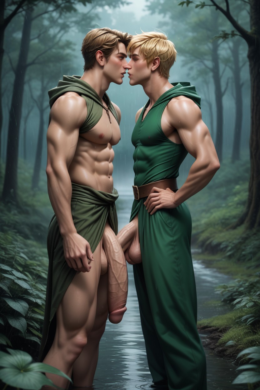 Lean, Elf Loin Cloth, Peter Pan AI Gay Porn