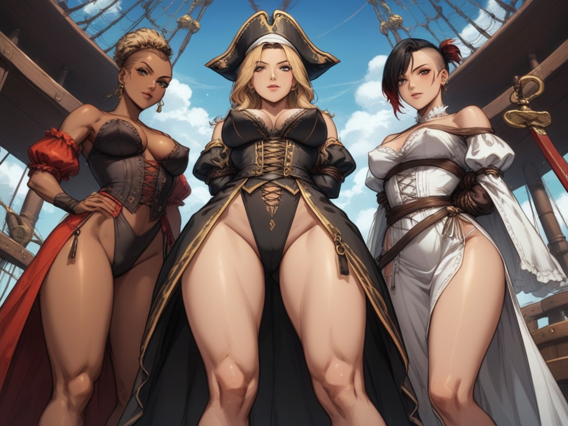 Small, Wide Abdomen, Harem Hentai AI Porn