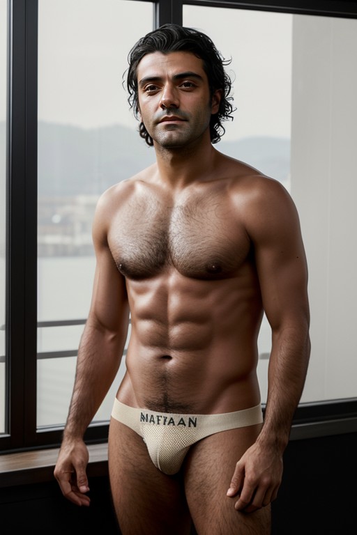 Full Body, Oscar Isaac From Scenes From A Marriage, Skinny AI Porn