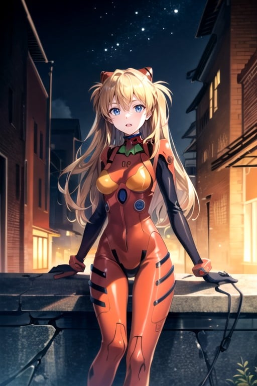 Asuka (evangelion) Hentai IA pornografia