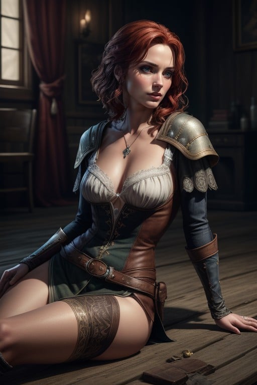 Witcher, Full Body, Triss MerigoldPorno IA