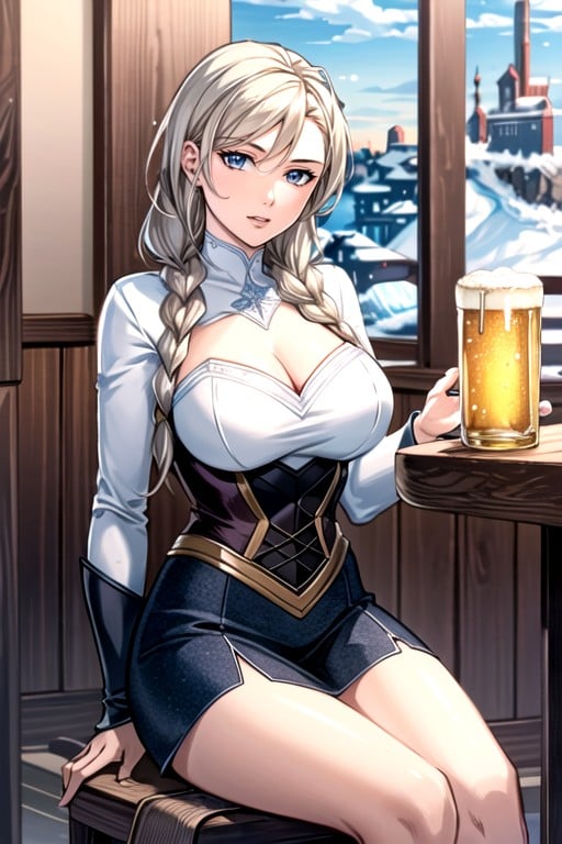 Bande Dessinée, Resolution, Elsa From FrozenPorno IA transsexuelle