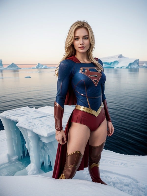 Corps Entier, Supergirl From Dc Comics, 20+Porno IA Furry