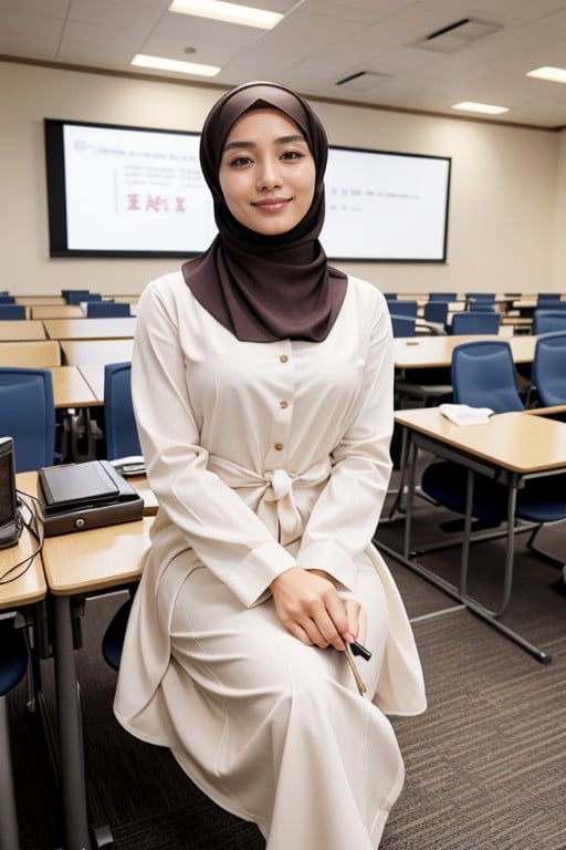 Salón De Clases, Uniforme, TailandesaPorno AI