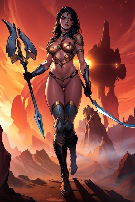 Dejah Thoris, Amost Naked, Princess Of MarsAI 포르노