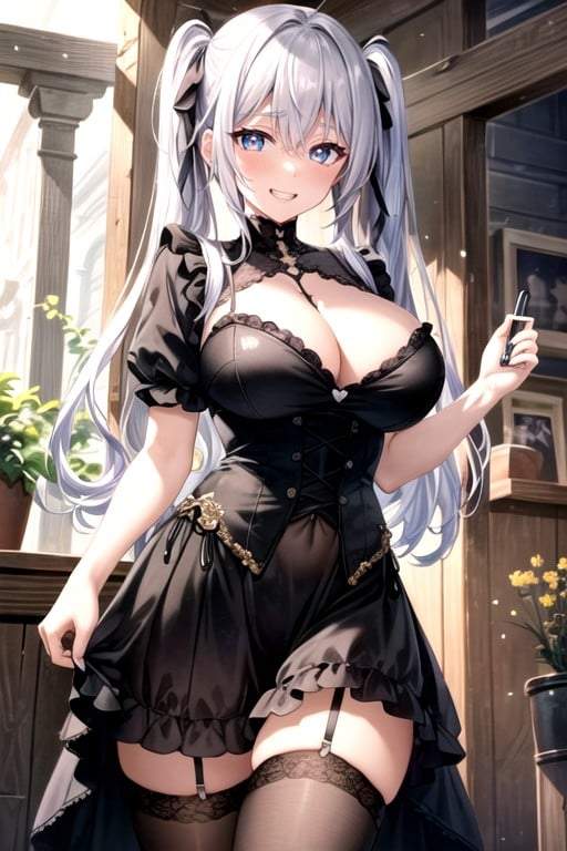 望向观众, Silver Hair, 哥特AI黄片