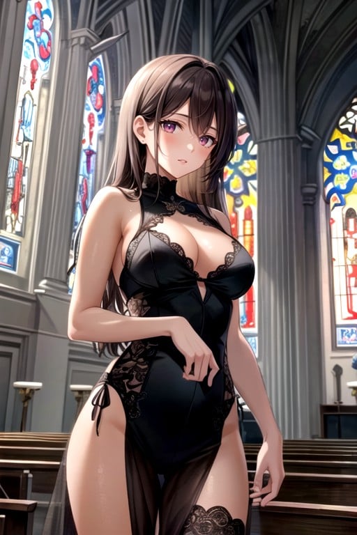 Iglesia, Latína, SoleadoPorno AI Hentai