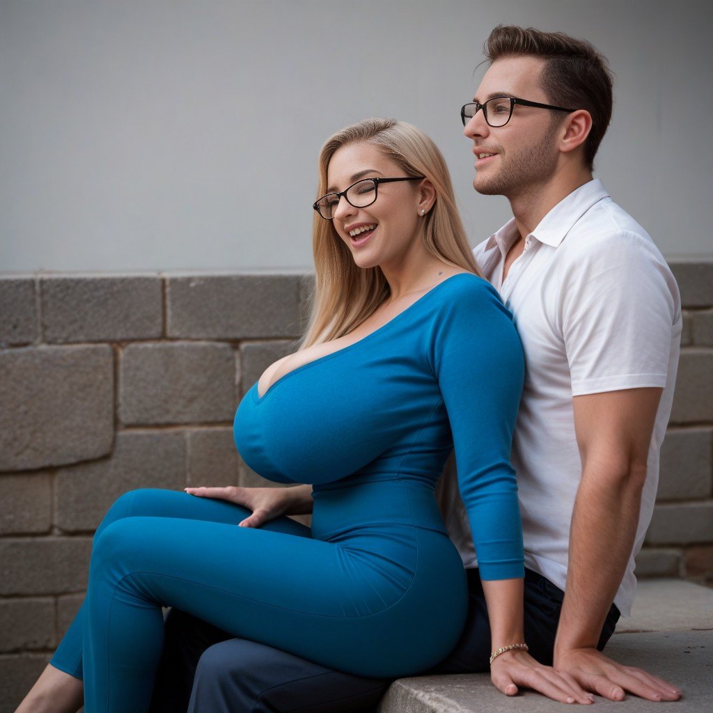 Fully Clothed, Perfectly Round Ass, Glasses人妖AI色情