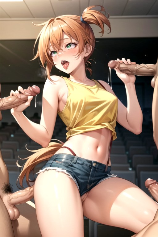 Ahegao, Misty (pokemon), Aux Seins NusPorno IA