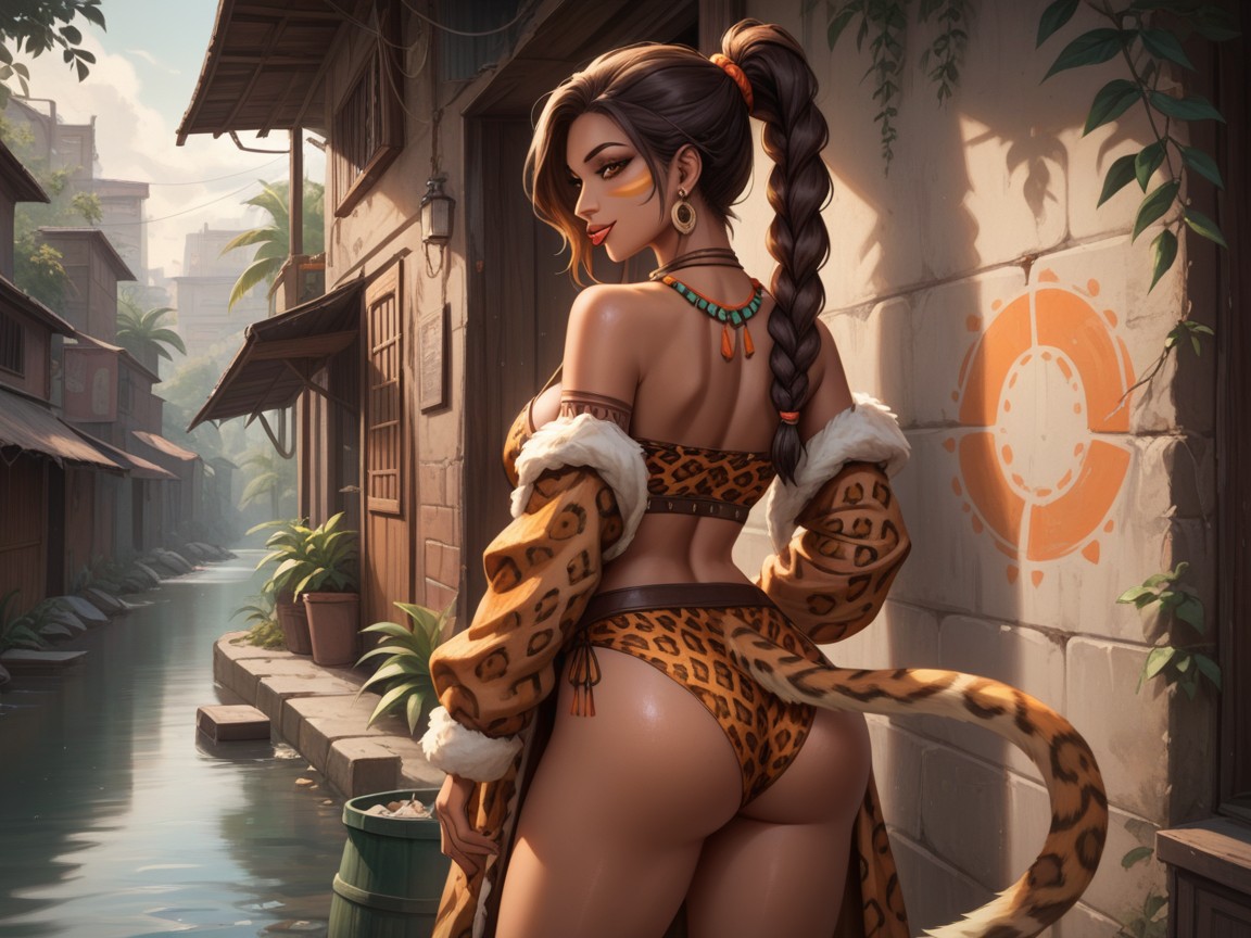 Nsfw, Rounded Shoulders, Lean Body Hentai AI Porn