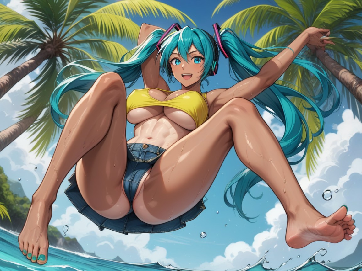 And Thick, Ultra Detailed, Brazilian Hatsume Miku Hentai AI Porn