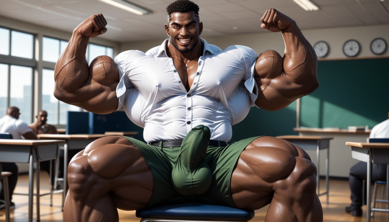 18+, Giant, Smiling Arrogantly Porno gay IA