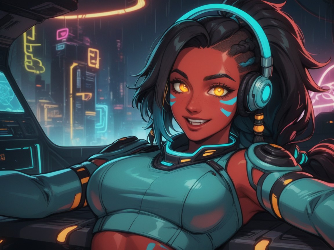 Gapped Thighs, Long Length, Bust And Hips Proportionate AI Porn