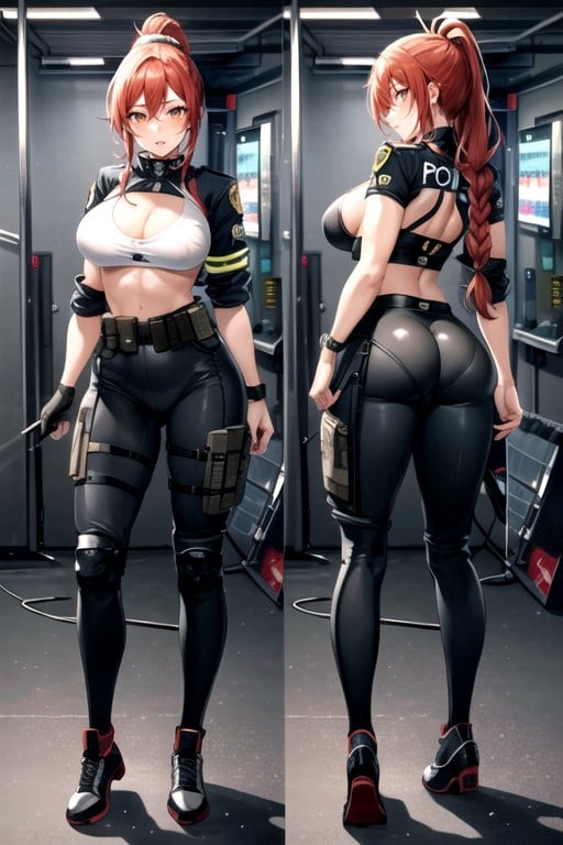Futanari, Hard Tits, Hospital Hentai AI Porn