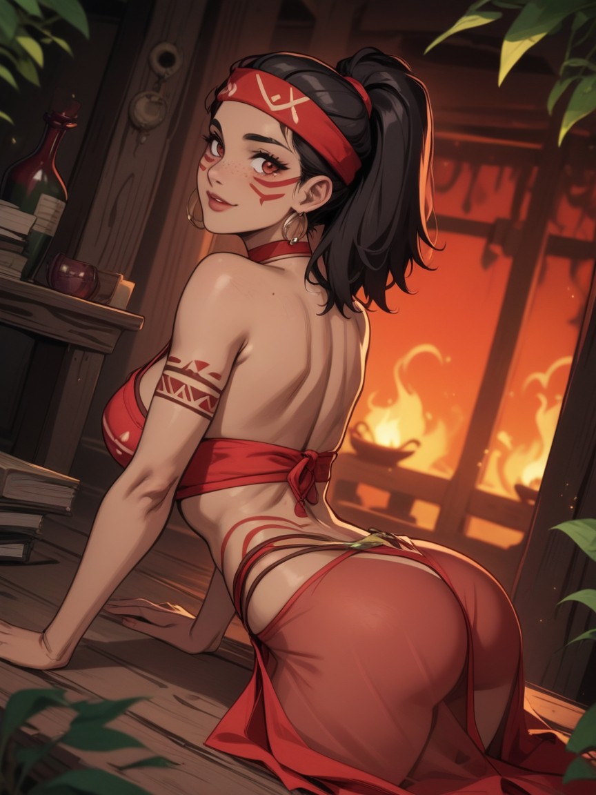 Firm Ass, Frame, Corona De Flores Porno IA