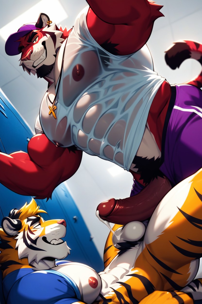 Large, No Vagina, Gay Furry AI Porn