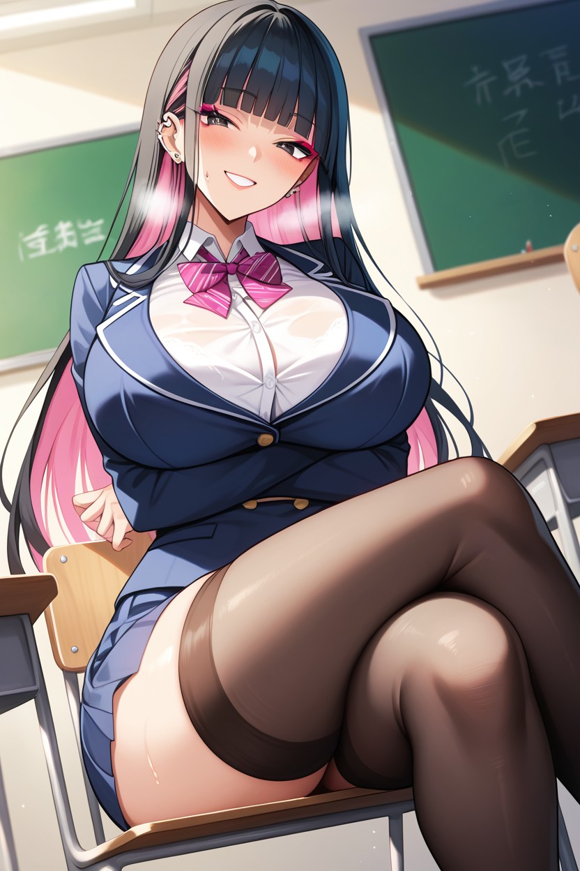 Bangs, Gyaru, Cm Female Hentai AI Porn