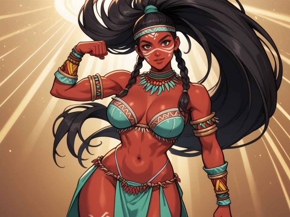 Rim Lighting, Black Hair, Dark Lighting AI Porn