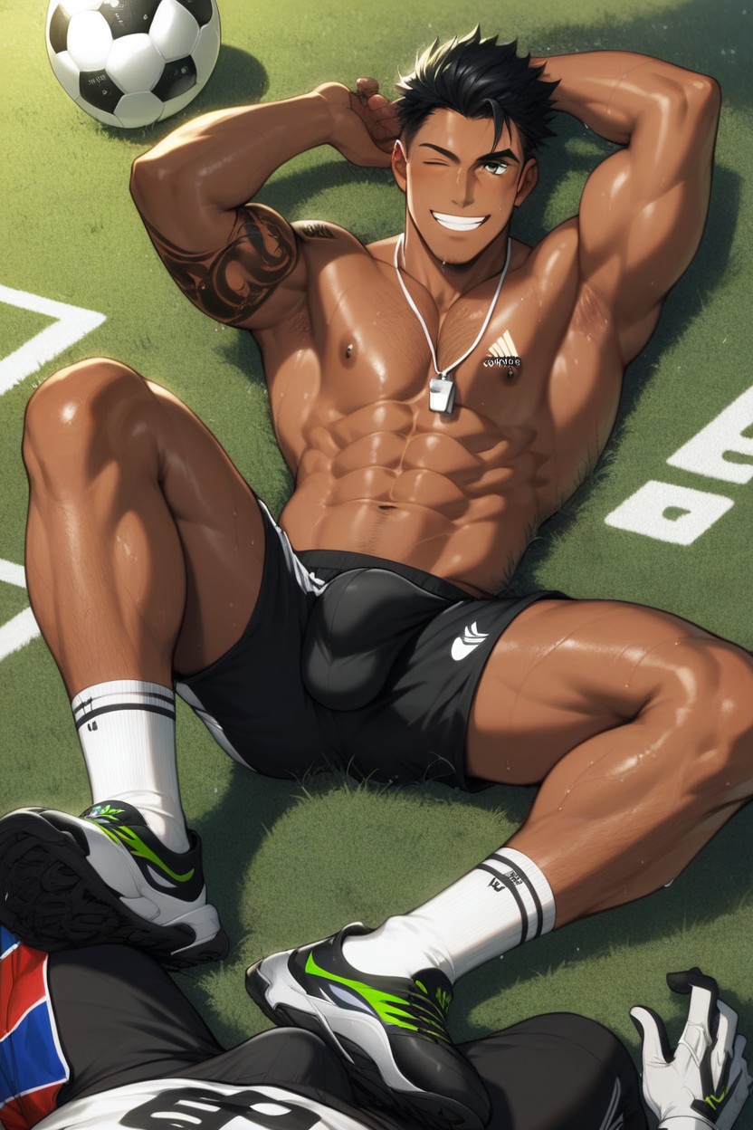 Latin Skin, Color, Bulge AI Gay Porn