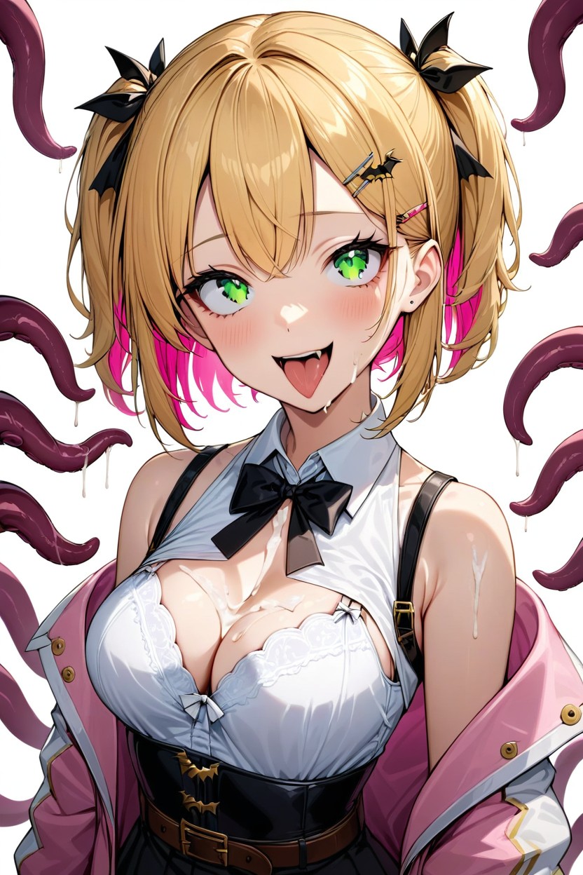 1 Person, Corset, Demon Wings Hentai AI Porn