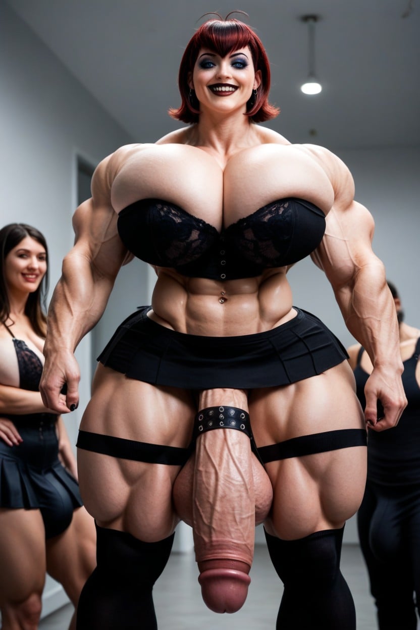 Mavishotel Transylvania, Brunette, Pretty Face Shemale AI Porn
