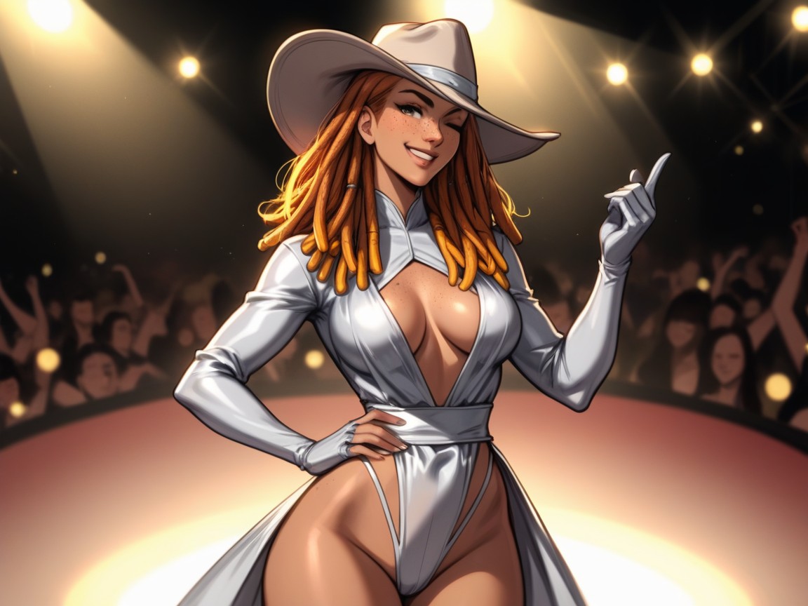 Rim Lighting, Smug Expression, Latina AI Porn