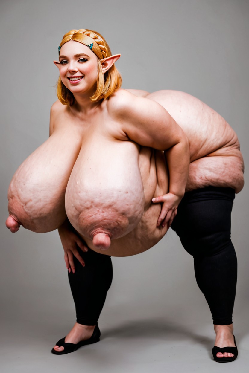 Weight Gain Cellulite, Ultra Thick, Horny AI Porn