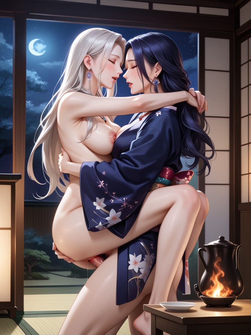Medium Breast, Pubic Hair, Nipple Hentai AI Porn