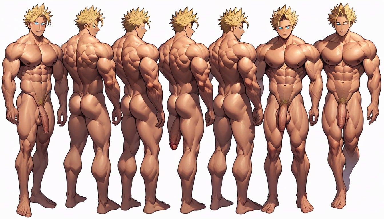 Asshole Bara, Happy, Ass AI Gay Porn