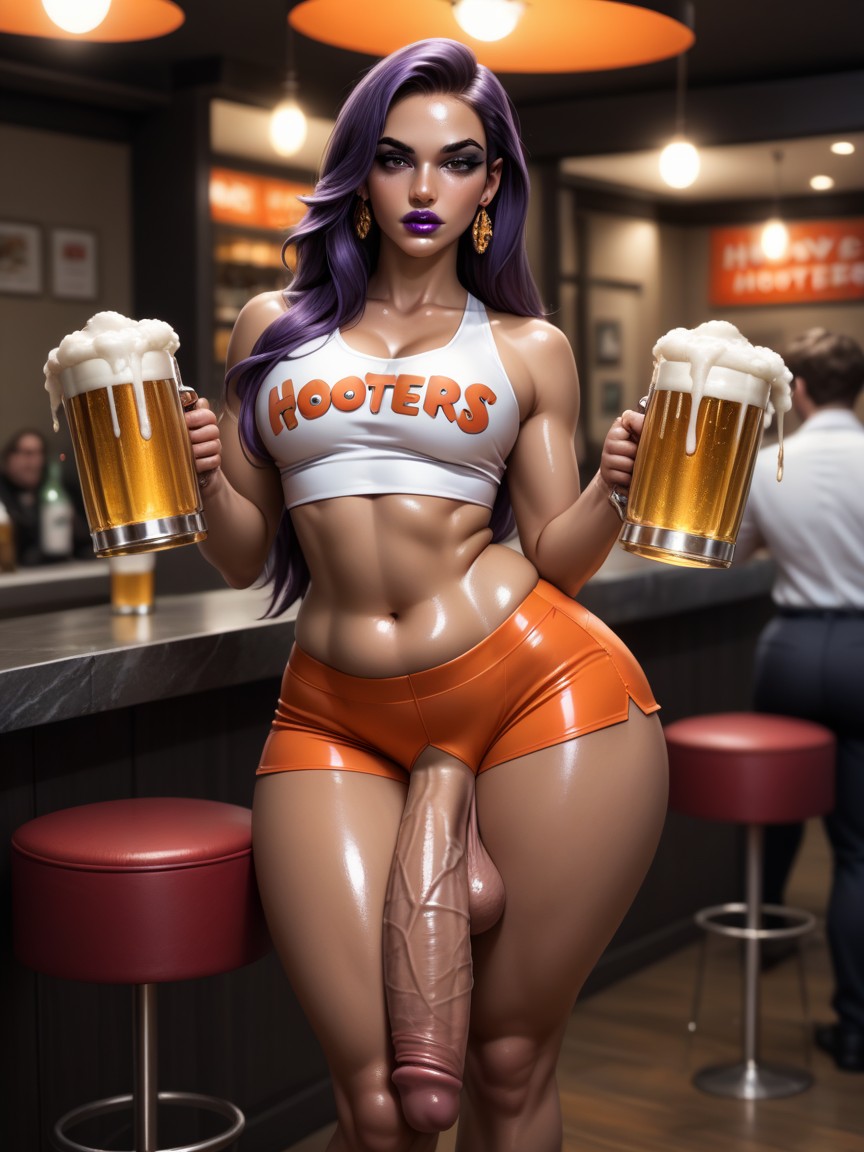 Gigantic, Wide Hips, Cute AI Gay Porn