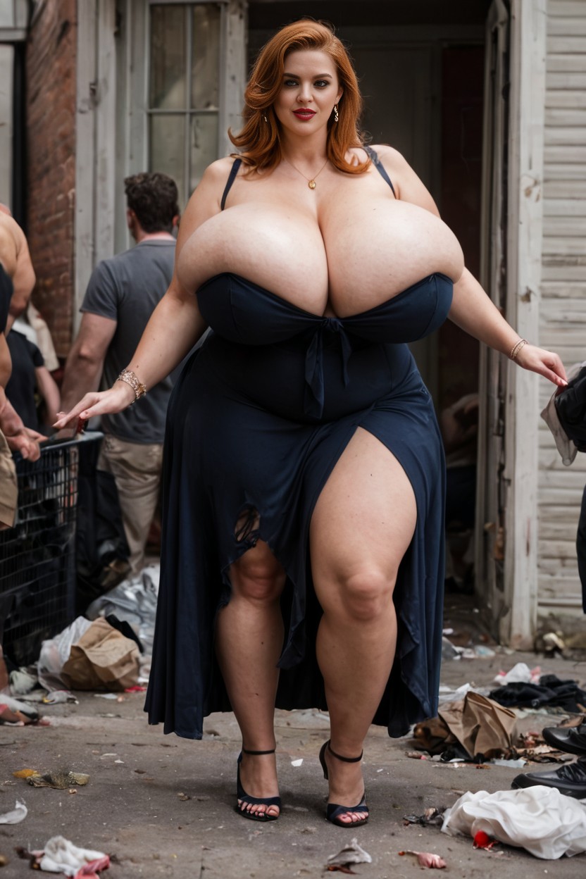 Thick, Wide Angle, Full Body AI Porn